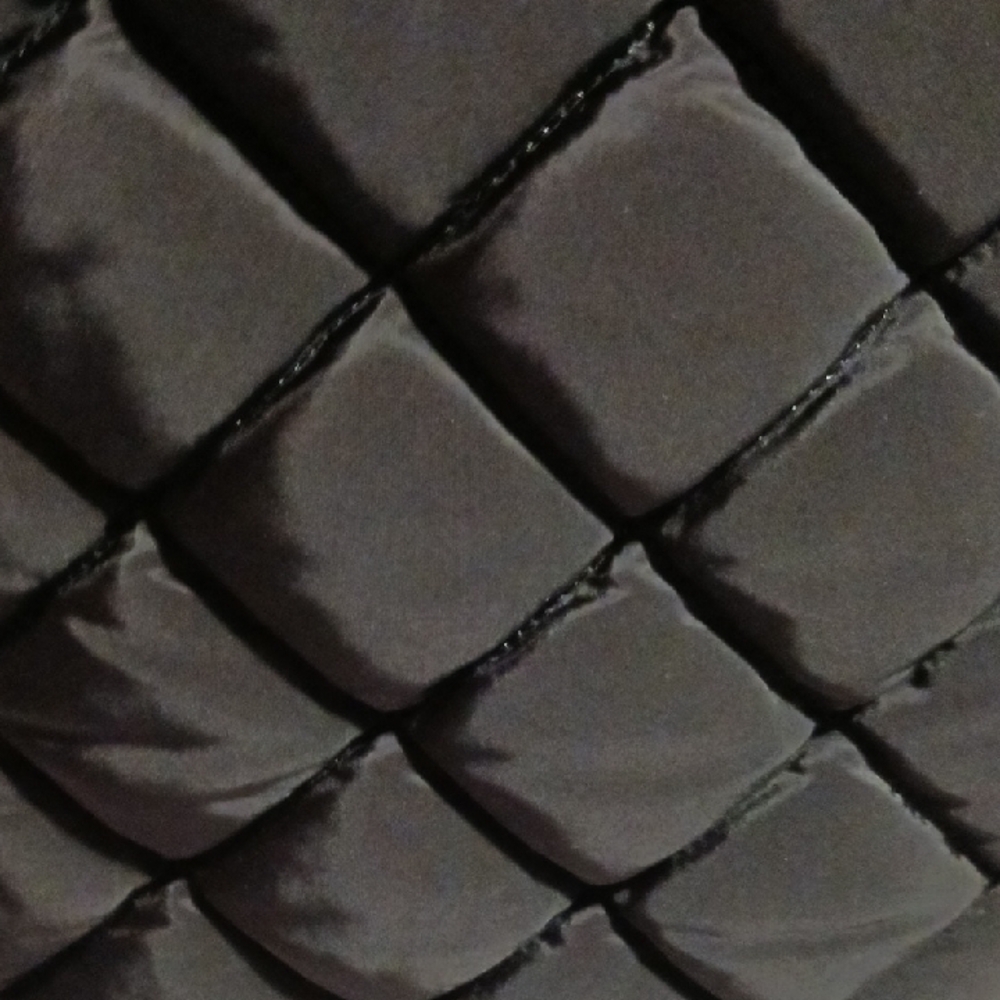 Chic! Urban Expresions ⚜️ Black Quilted Puffer Crossbody Bag - Picture 11 of 13